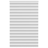 Vidaxl Zebra roller blind 145x230 cm Fabric width 140.9 cm light gray