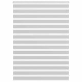 Vidaxl zebra roller slepý 160x230 cm šířka tkaniny 155,9 cm světle šedá