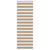VidaXL roleta zebra 90x200 cm šírka látky 85,9 cm polyester piesková hnedá