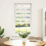 Vidaxl zebra Roller Blind 55x100 cm Šířka prachu 50,9 cm Marmerbeige