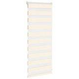 Vidaxl zebra Roller Blind 55x100 cm Šířka prachu 50,9 cm Marmerbeige