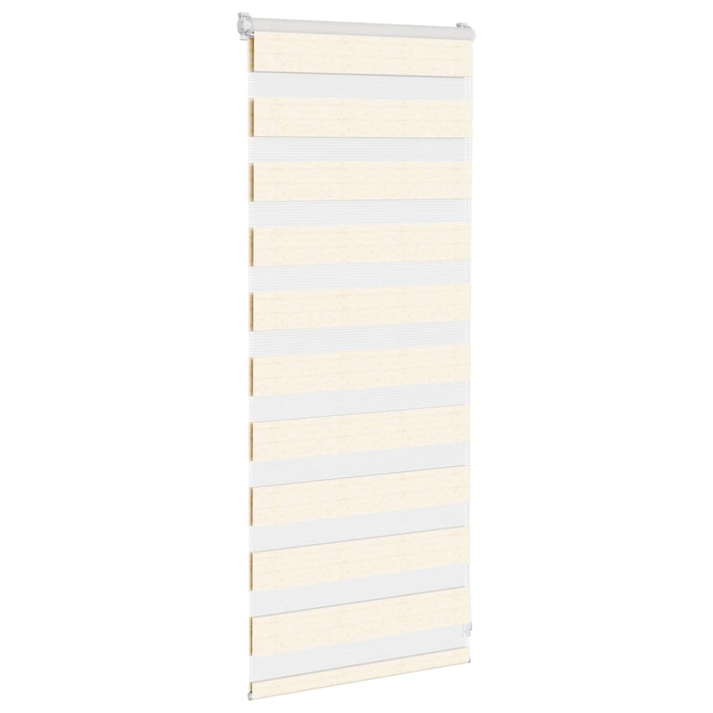 Vidaxl Zebra Roller Blind 65x100 cm Šířka prachu 60,9 cm Marblebige
