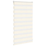 Vidaxl zebra Roller Blind 90x100 cm Šířka prachu 85,9 cm Marmerbeige