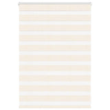 Vidaxl Zebra roller blind 110x100 cm dust width 105.9 cm Marmerbeige