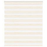 Vidaxl Zebra roller blind 125x100 cm Fabric width 120.9 cm Marmerbeige