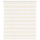 Vidaxl Zebra roller blind 130x100 cm Fabric width 125.9 cm Marmerbeige