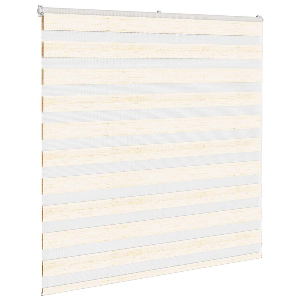Vidaxl Zebra Roller Slepi 140x100 cm Širina prahu 135,9 cm Marmerbeige