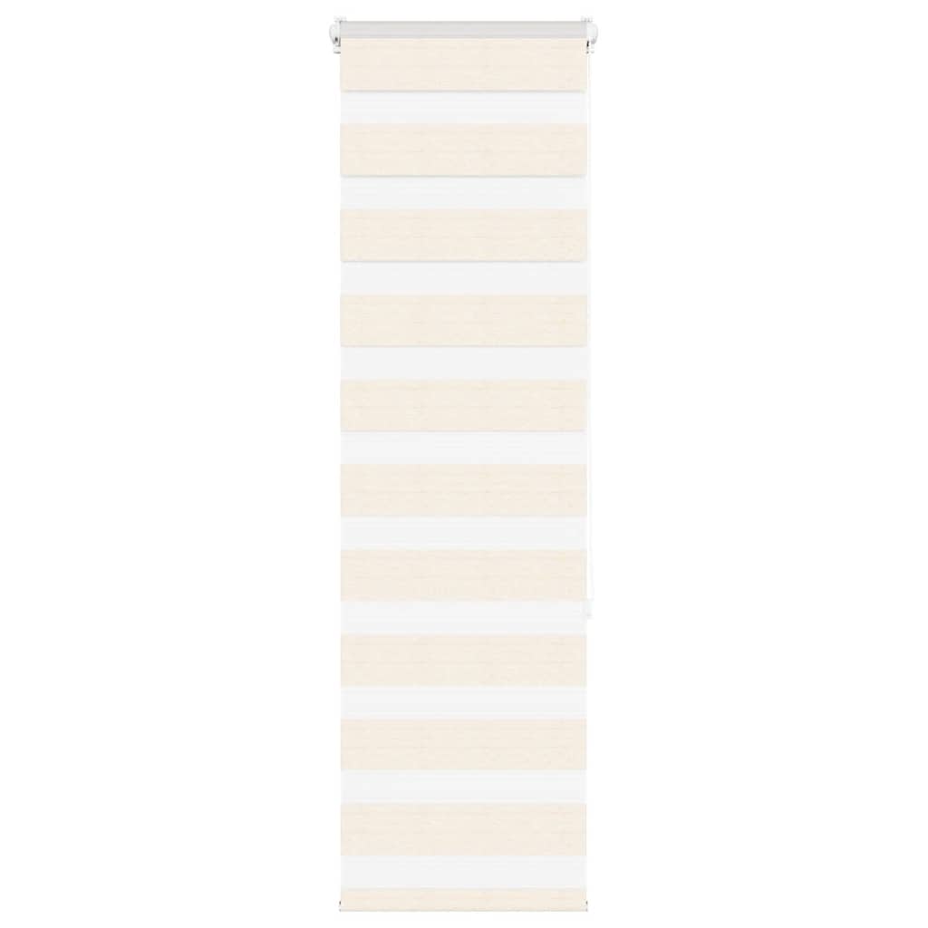 Vidaxl zebra slepý 50x150 cm Šířka prachu 55,9 cm polyester Marmerbeige