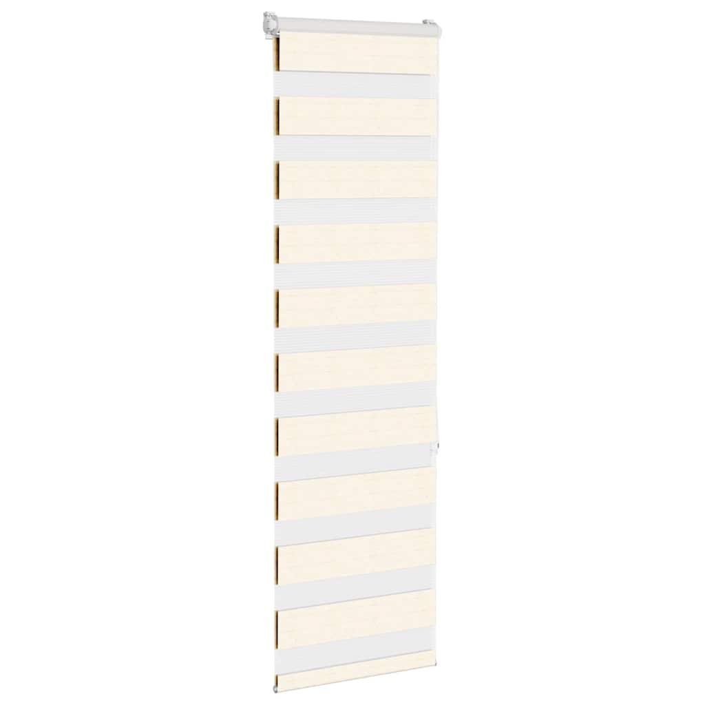 Vidaxl zebra slepý 50x150 cm Šířka prachu 55,9 cm polyester Marmerbeige