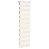 Vidaxl zebra slepý 50x150 cm Šířka prachu 55,9 cm polyester Marmerbeige