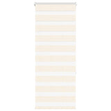 Vidaxl Zebra Blind 55x150 cm dust width 50.9 cm Polyester Marmerbeige