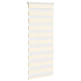 Vidaxl Zebra Blind 55x150 cm dust width 50.9 cm Polyester Marmerbeige