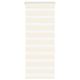 Vidaxl Zebra Blind 60x150 cm dust width 55.9 cm Polyester Marmerbeige