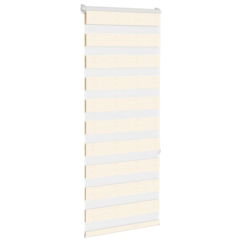 Vidaxl Zebra Blind 60x150 cm dust width 55.9 cm Polyester Marmerbeige