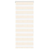 Vidaxl Zebra roller blind 65x150 cm dust width 60.9 cm Marmerbeige