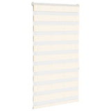 Vidaxl zebra cieco 80x150 cm di larghezza di polvere 75,9 cm poliestere marmerbeige