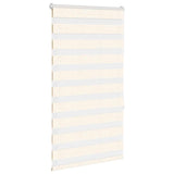 Vidaxl Zebra roller blind 90x150 cm dust width 85.9 cm Marmerbeige