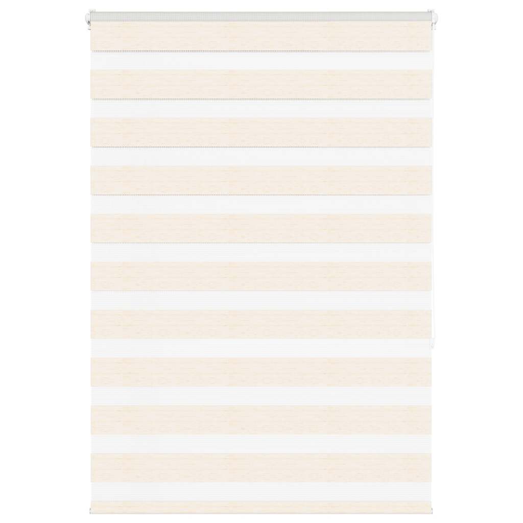 Vidaxl Zebra roller blind 100x150 cm dust width 95.9 cm Marmerbeige