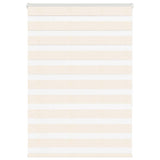 Vidaxl Zebra roller blind 100x150 cm dust width 95.9 cm Marmerbeige