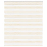 Vidaxl Zebra roller blind 130x150 cm dust width 125.9 cm Marmerbeige