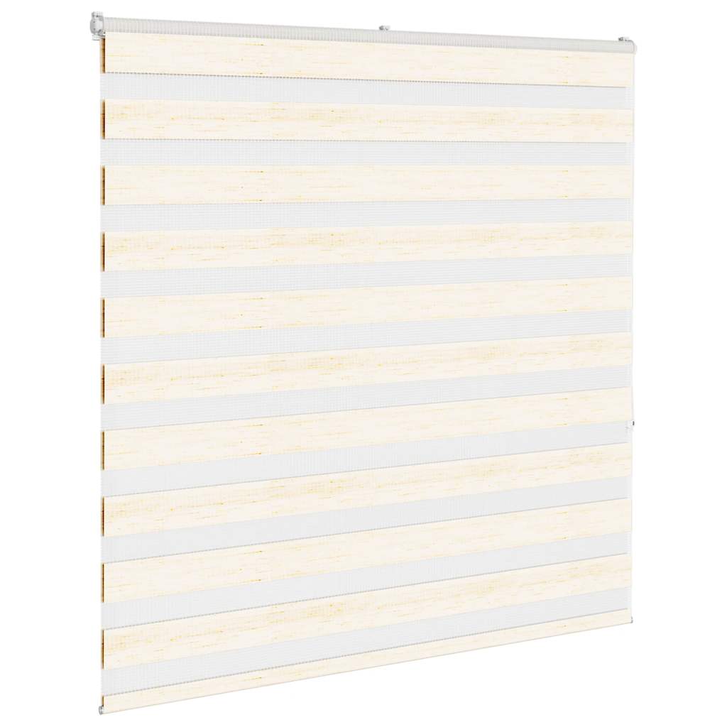 Vidaxl zebra cieco 145x150 cm Larghezza polvere 140,9 cm in poliestere marmobige