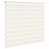 VidaXL Zebra-Rollo 165x150 cm Stoffbreite 160,9 cm Marmorbeige
