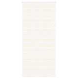 Vidaxl Zebra Roller Blind 115x200 cm Larghezza polvere 110,9 cm Marmerbeige
