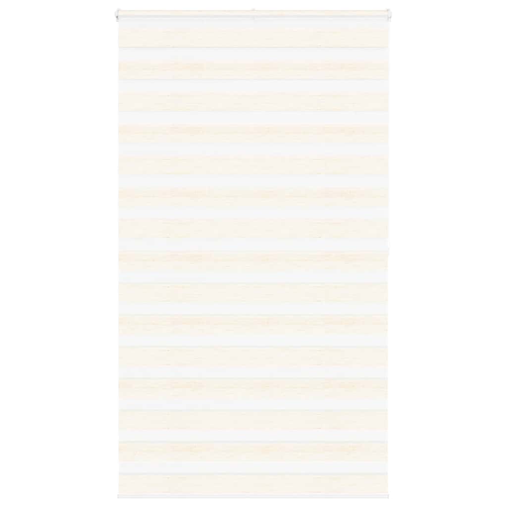Vidaxl Zebra roller blind 120x200 cm dust width 115.9 cm Marmerbeige