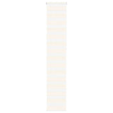 Vidaxl Zebra Roller Blind 45x230 cm Larghezza polvere 40,9 cm Marmerbeige