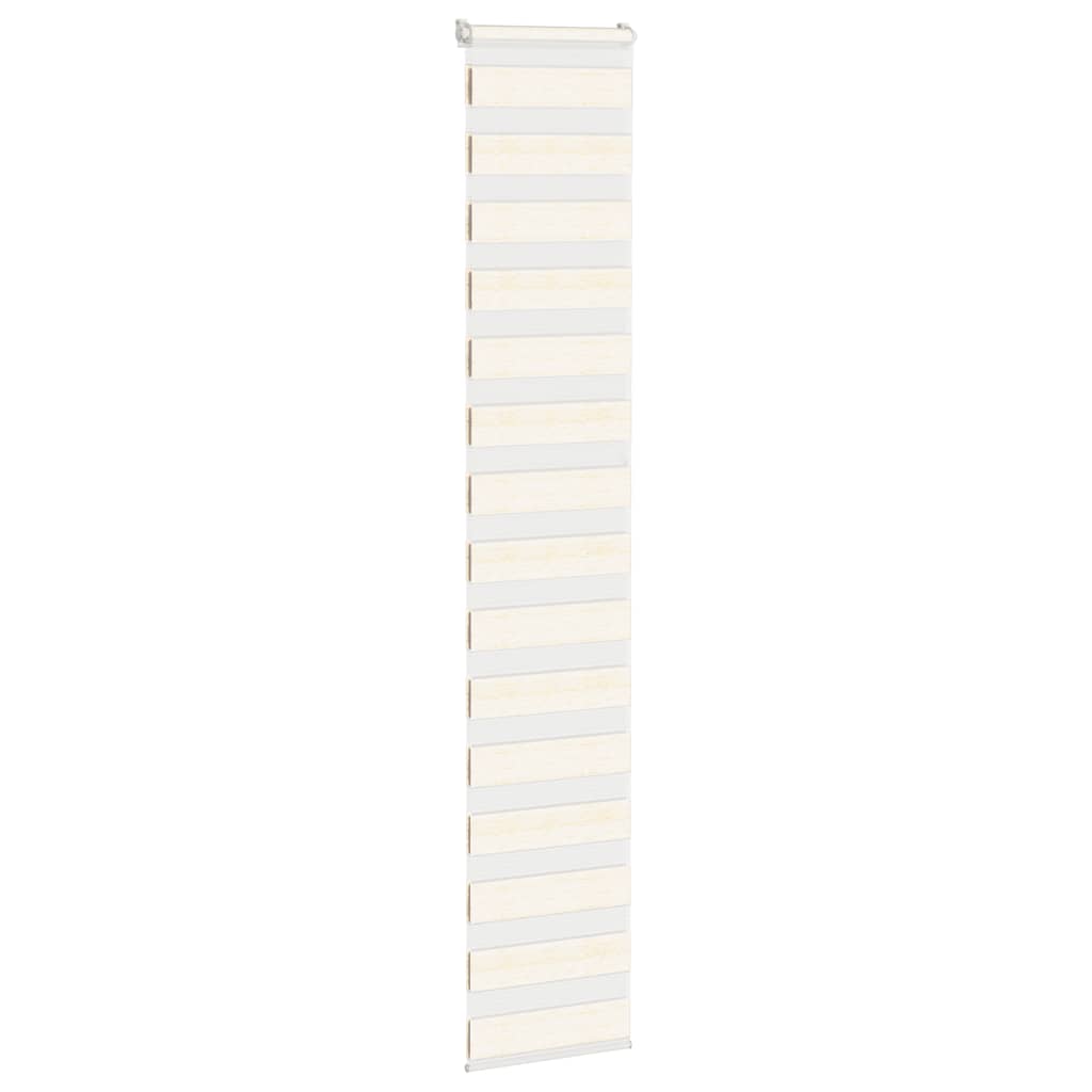 Vidaxl Zebra roller blind 50x230 cm Fabric width 45.9 cm Marmerbeige