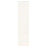 Vidaxl Zebra Roller Blind 55x230 cm Larghezza tessuto 50,9 cm Marmerbeige