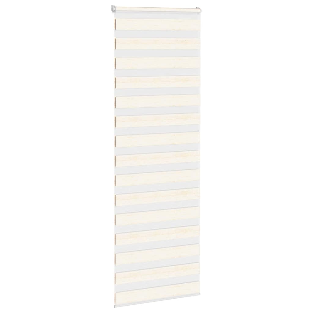 Vidaxl zebra slepý 80x230 cm Šířka prachu 75,9 cm polyester Marmerbeige