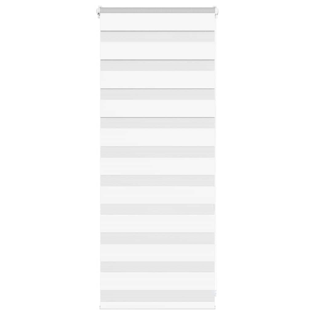 Vidaxl zebra válcový slepý 60x100 cm Šířka prachu 55,9 cm polyesterová bílá