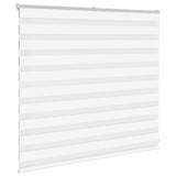 Vidaxl zebra blind 160x100 cm stofbreedte 155,9 cm polyester wit