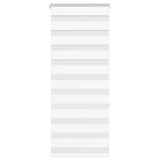 Vidaxl Zebra roller blind 60x150 cm dust width 55.9 cm Polyester White