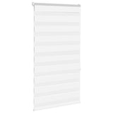 Vidaxl zebra blind 70x150 cm stofbreedte 65,9 cm polyester wit