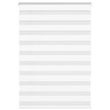 Vidaxl zebra válcový slepý 105x150 cm šířka prachu 100,9 cm polyester bílá