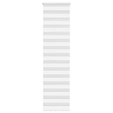 Vidaxl Zebra roller blind 55x200 cm dust width 50.9 cm Polyester white