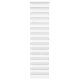Vidaxl Zebra Roller Blind 65x200 cm Šířka prachu 60,9 cm polyester bílá