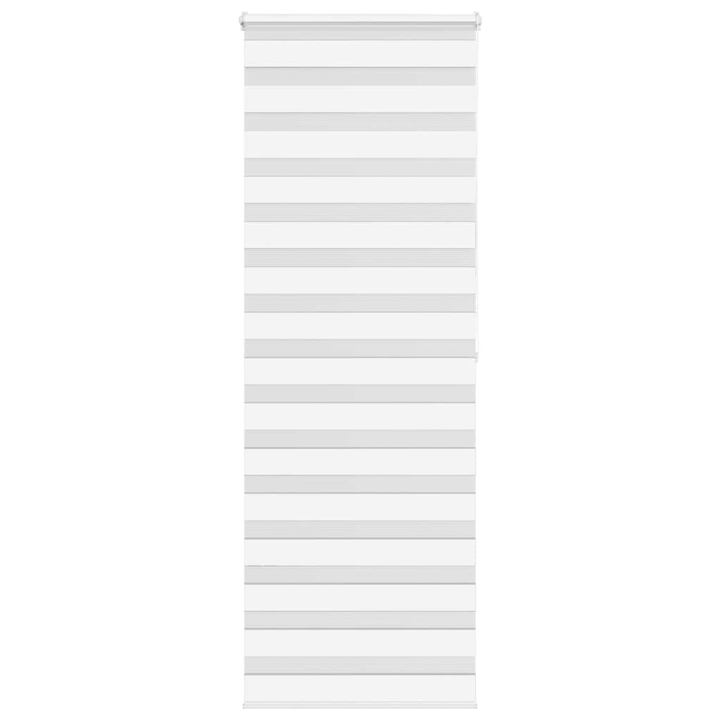 Vidaxl Zebra roller blind 70x200 cm dust width 65.9 cm Polyester White