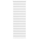 Vidaxl Zebra Roller Blind 85x200 cm Šířka prachu 80,9 cm polyesterová bílá