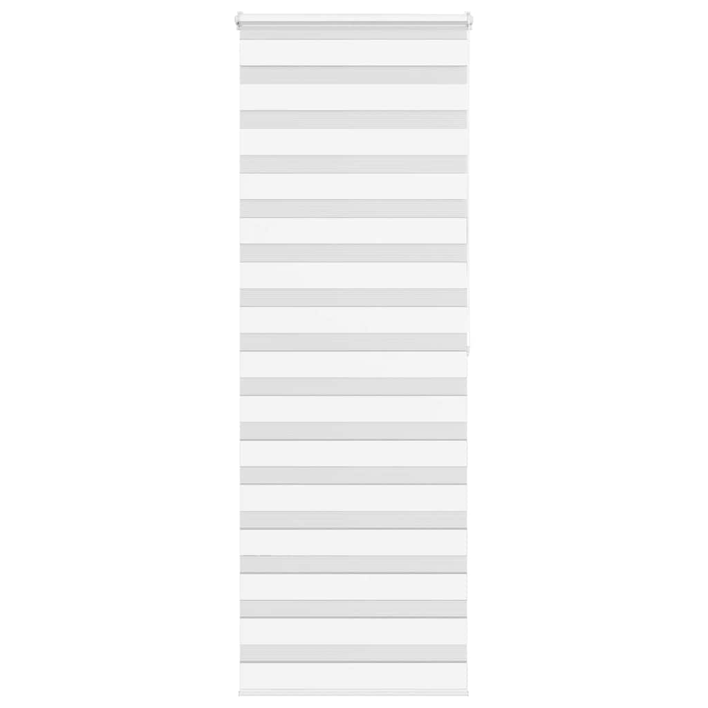 Vidaxl Zebra roller blind 90x200 cm dust width 85.9 cm Polyester White