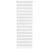 Vidaxl Zebra roller blind 90x200 cm dust width 85.9 cm Polyester White