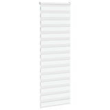 Vidaxl Zebra roller blind 90x200 cm dust width 85.9 cm Polyester White