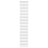 Vidaxl Zebra roller blind 40x230 cm Fabric width 35.9 cm Polyester White