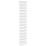 Vidaxl Zebra roller blind 40x230 cm Fabric width 35.9 cm Polyester White