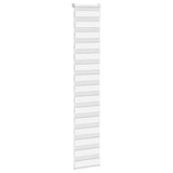 Vidaxl Zebra roller blind 50x230 cm Fabric width 45.9 cm Polyester White