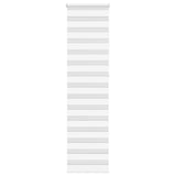 Vidaxl Zebra roller blind 65x230 cm Fabric width 60.9 cm Polyester White
