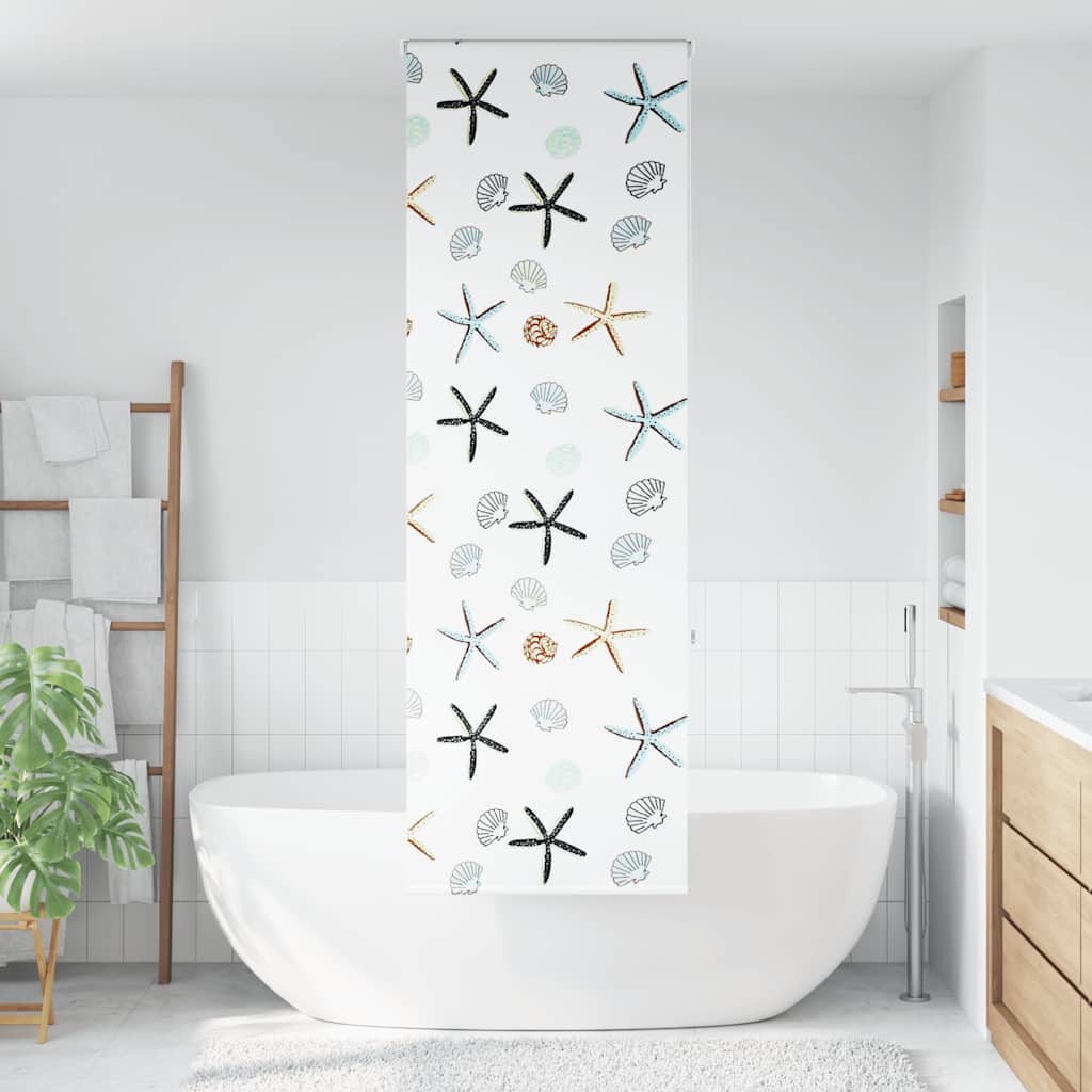 Vidaxl shower roller curtain 70x240 cm dust width 66 cm