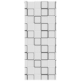 Vidaxl sprchová závěs 100x240 cm Šířka prachu 96 cm
